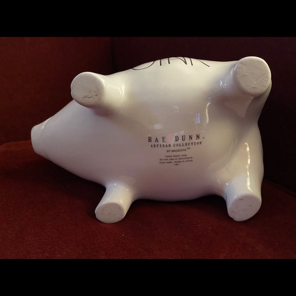 2021 Rae Dunn oink pig cookie jar - Picture 4 of 4